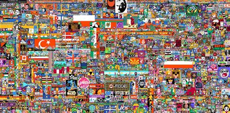 reddit fan art|How r/place – a massive and chaotic collaborative art .